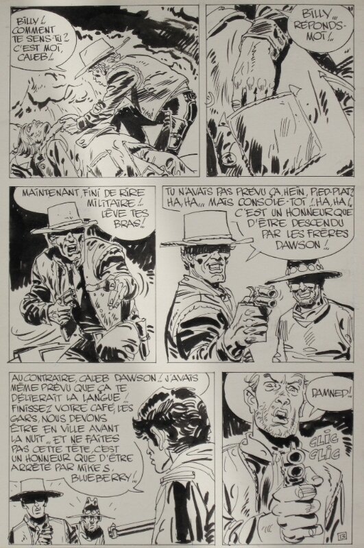 Jean Giraud, La jeunesse de Blueberry - Comic Strip