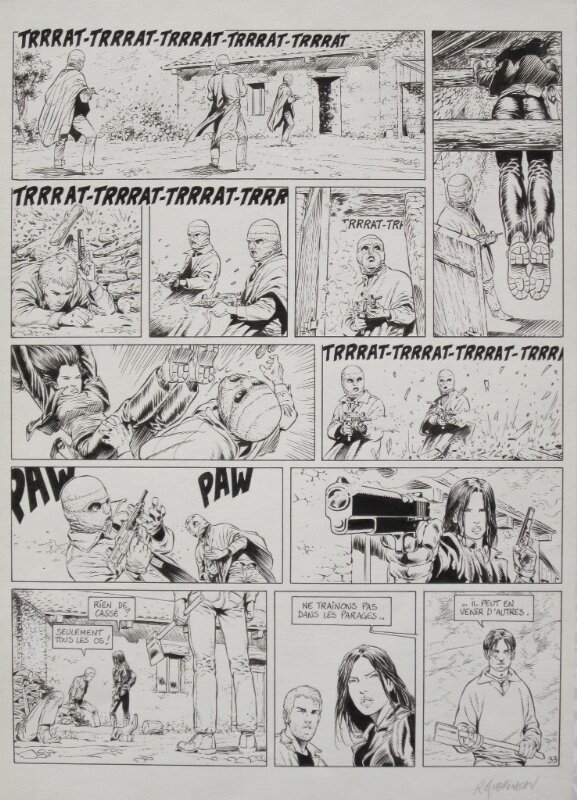 Richard Guérineau, Le chant des Stryges - Comic Strip