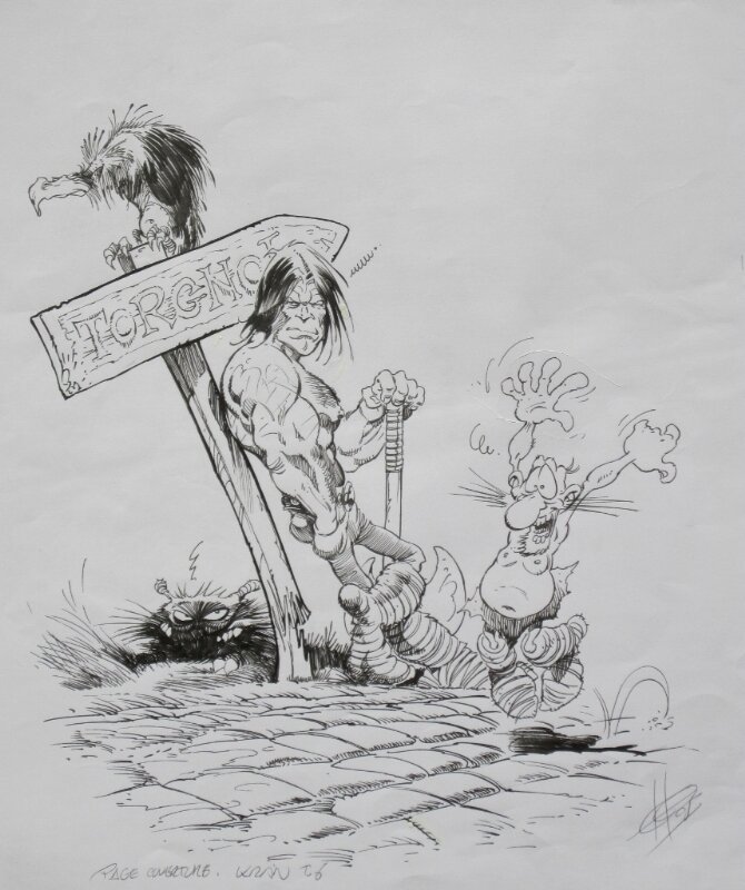 Krän by Eric Hérenguel - Original Illustration