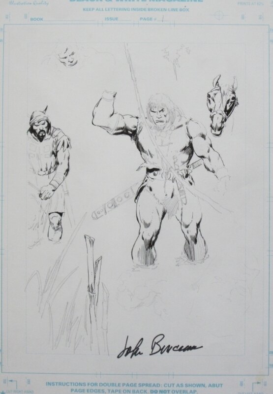 John BUSCEMA - Illustration originale