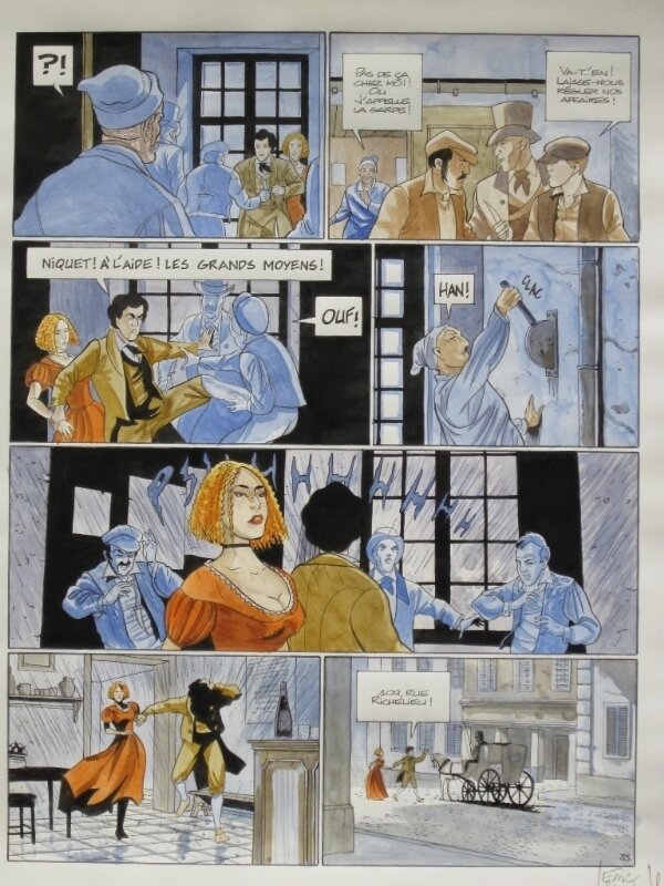 Les romantiques by Eric Lenaerts - Comic Strip