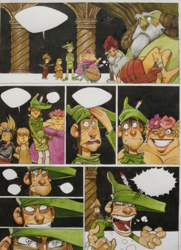 Robin Hood by John-Simon Loche - Comic Strip