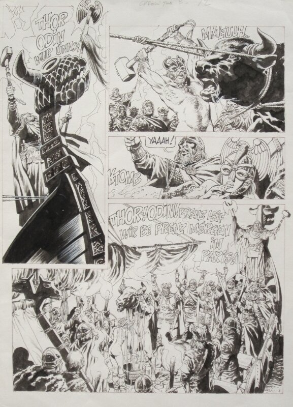Chroniques Barbares by Jean-Yves Mitton - Comic Strip