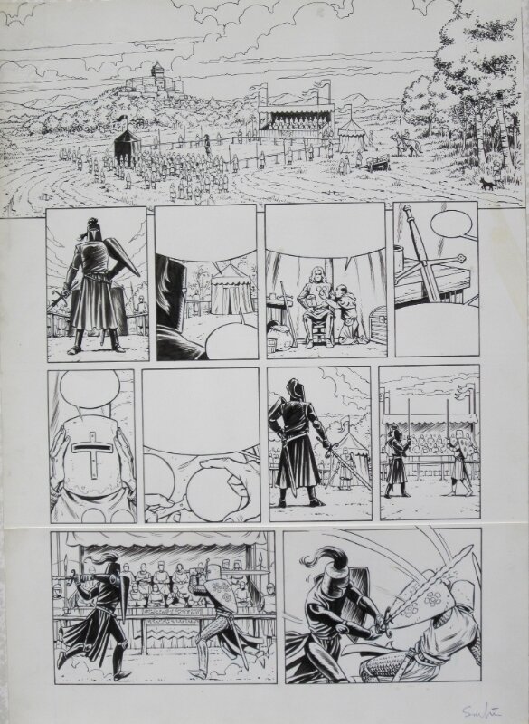 L'histoire secrète by Goran Suzuka - Comic Strip