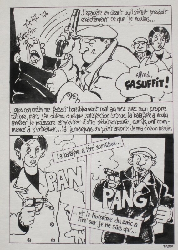 Nestor Burma by Jacques Tardi - Comic Strip