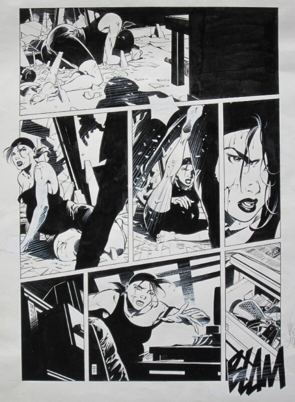 Bloodline par Alberto Varanda - Planche originale