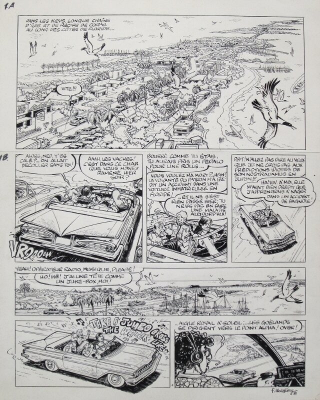 Natacha by François Walthéry, Mittéï - Comic Strip