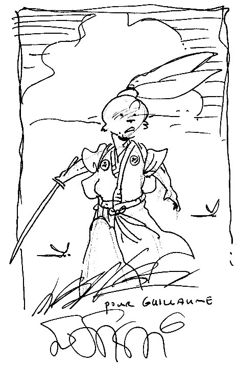 Sakai - Usagi Yojimbo - Sketch