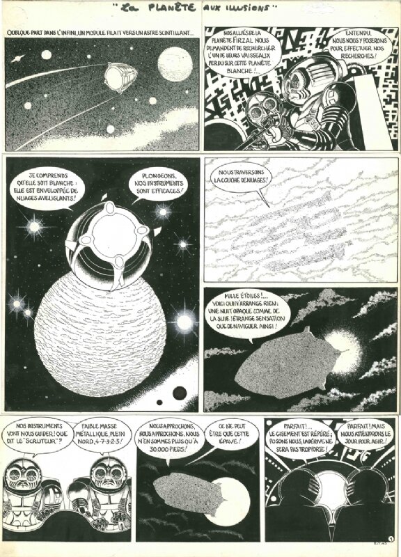 Jacques Devos, Chroniques d'extraterrestres - Comic Strip