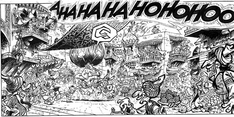 Case centrale by Kiko - Comic Strip