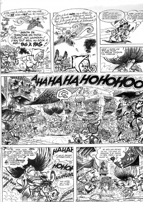 Kiko, Foufi, planche d'une histoire à déterminer - Planche originale