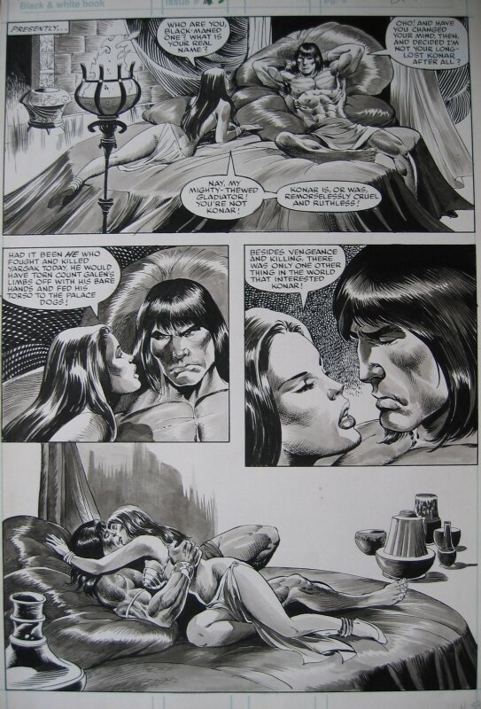 John Buscema, Ernie Chan, Rudy Nebres, Buscema John - Savage Sword Of Conan - Comic Strip