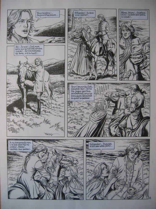 Ersel - Claymore T2 - Comic Strip