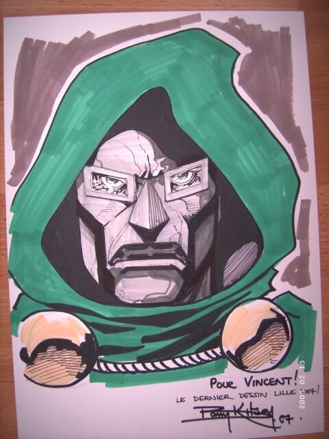 Kitson - Dr Doom - Sketch