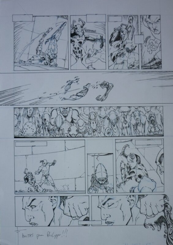 Louis Stephane - 42 AI T1 - Comic Strip