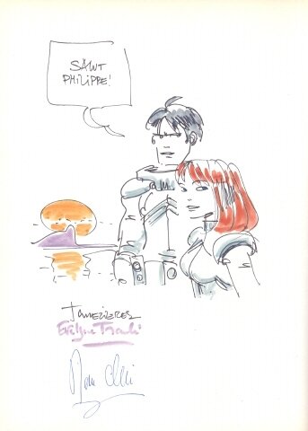 Jean-Claude Mézières, Mezieres Jean-Claude - Sketch