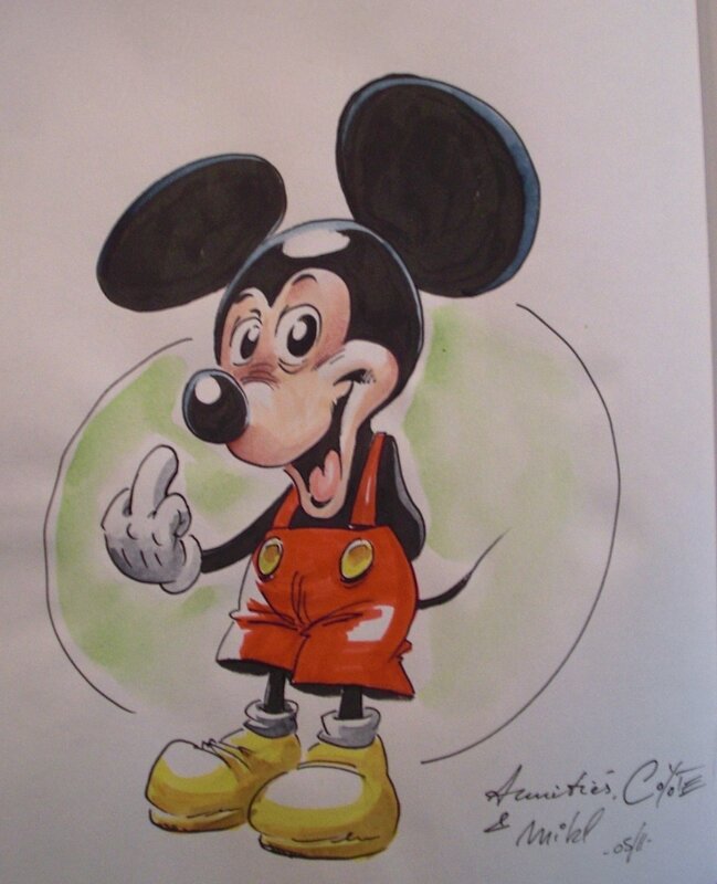 Coyote, Mickey Mouse sur 