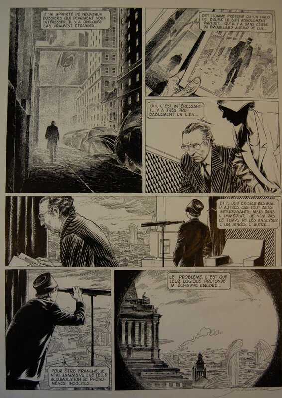 Schuiten - La Théorie du Grain de Sable tome 1 - Comic Strip