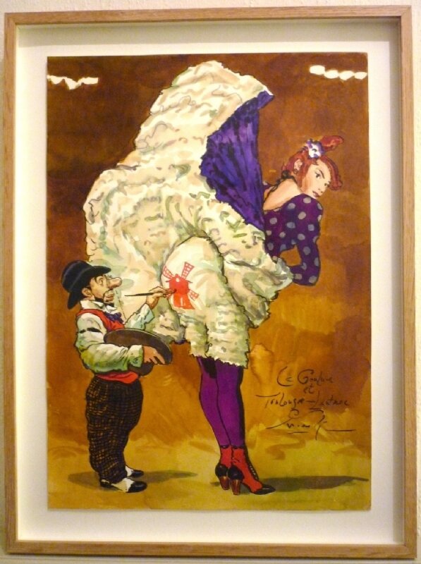 Toulouse et la Goulue par Smudja - Illustration originale