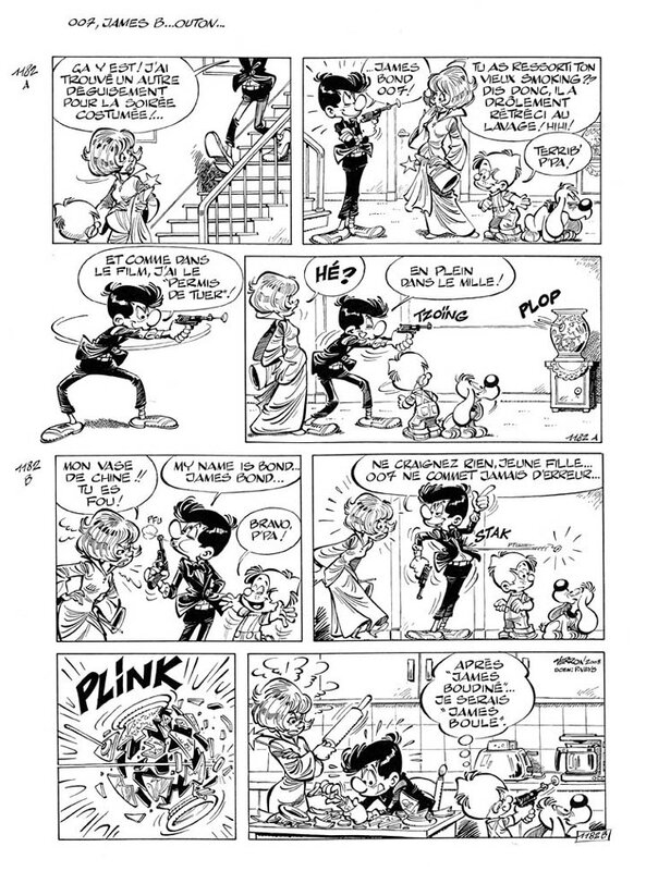 Verron - Boule et Bill gag 1182 - Comic Strip