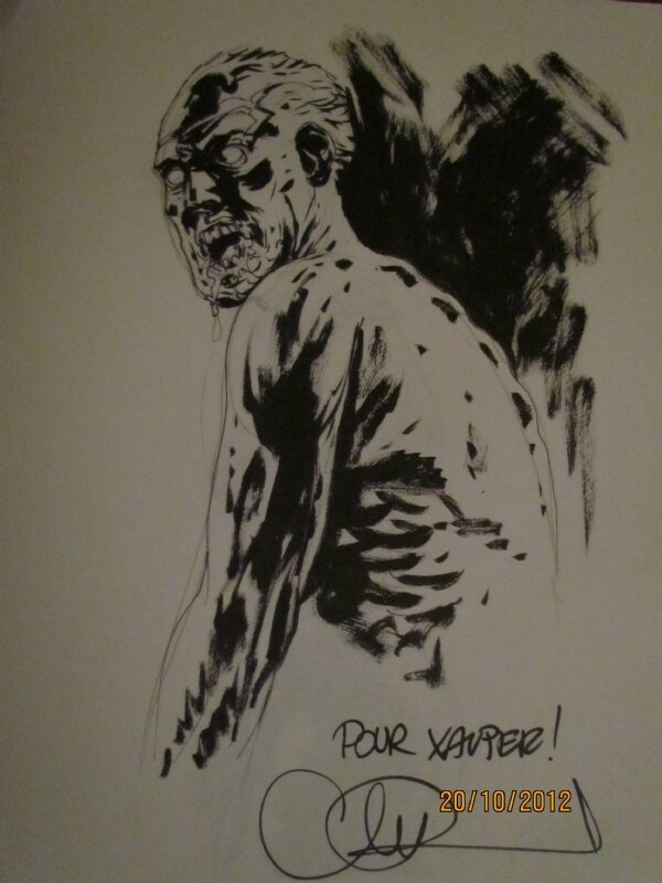 Zombie par Charlie Adlard - Dédicace