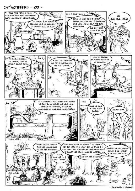 David Baran, Cat'mosphere Gag 012 - Comic Strip