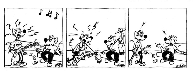 Spleen - gag 009 by David Baran - Comic Strip