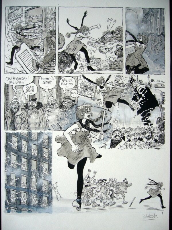 Blutch - Sunnymoon - Comic Strip