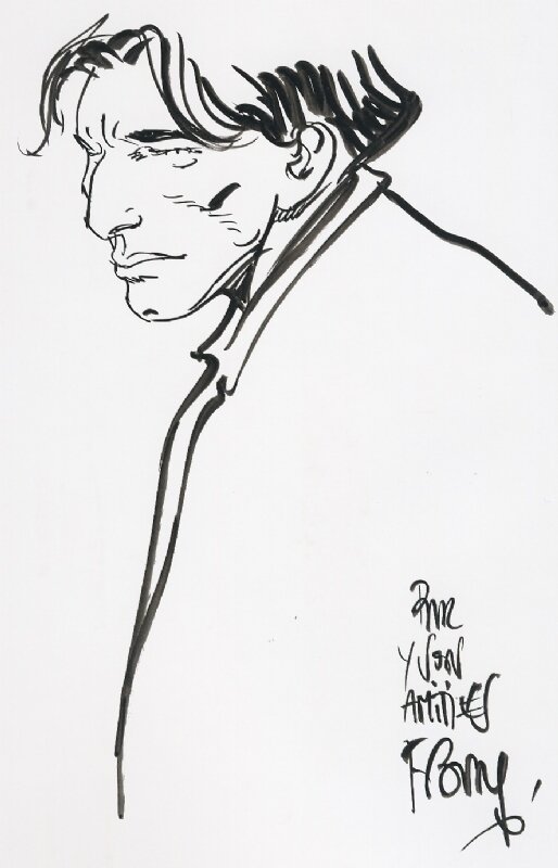 Boucq - Bouncer - Sketch