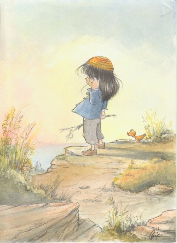 Cécile BROSSEAU - Edlyn - Original Illustration