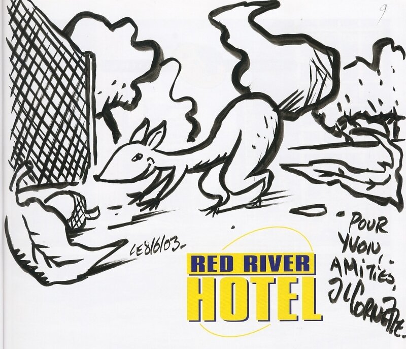 Cornette - Red river - Sketch
