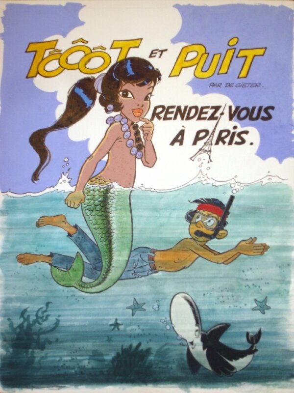 De GIETER lucien - Tooot et Puit - Couverture - Original Cover