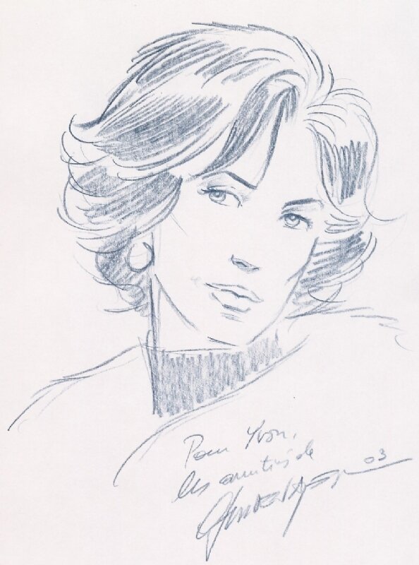 Denayer - Wayne Shelton - Sketch