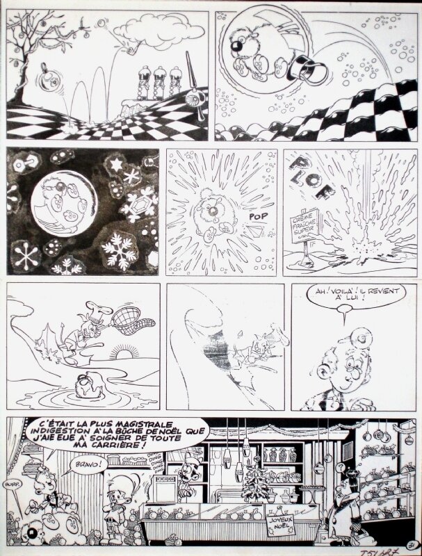 Dupa - Cubitus - L'indigestion (1968) gag 31 - Comic Strip