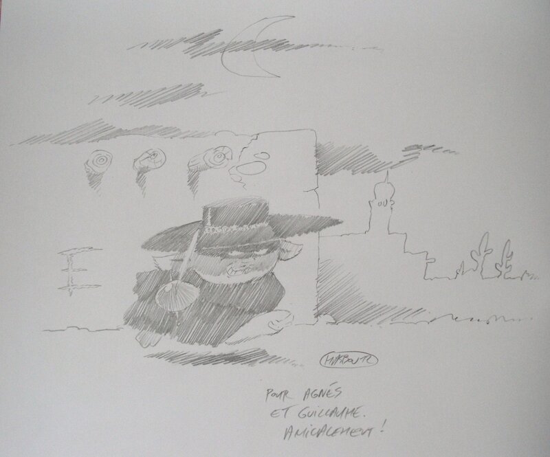 Jean-Luc Masbou, Eusèbe en Zorro sur De cape et de crocs T10 ES - Sketch