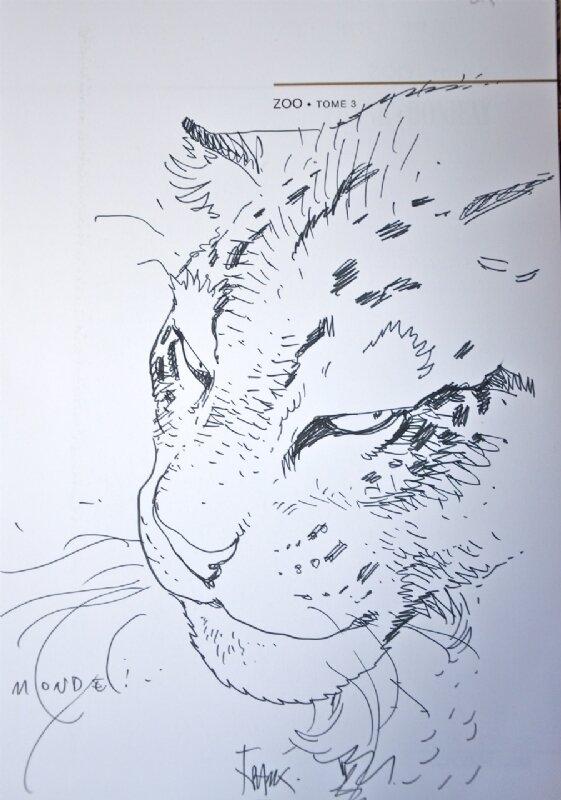 Frank - Zoo by Frank Pé - Sketch