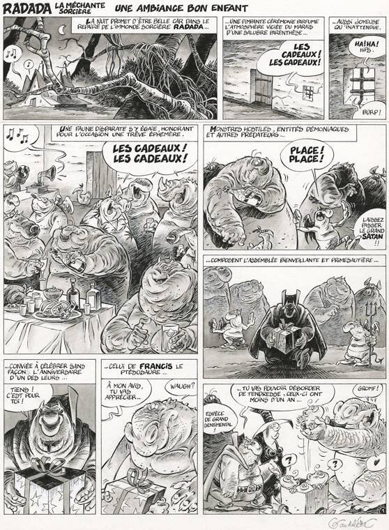 Gaudelette - Radada 3 Une bonne ambiance pl1 - Comic Strip