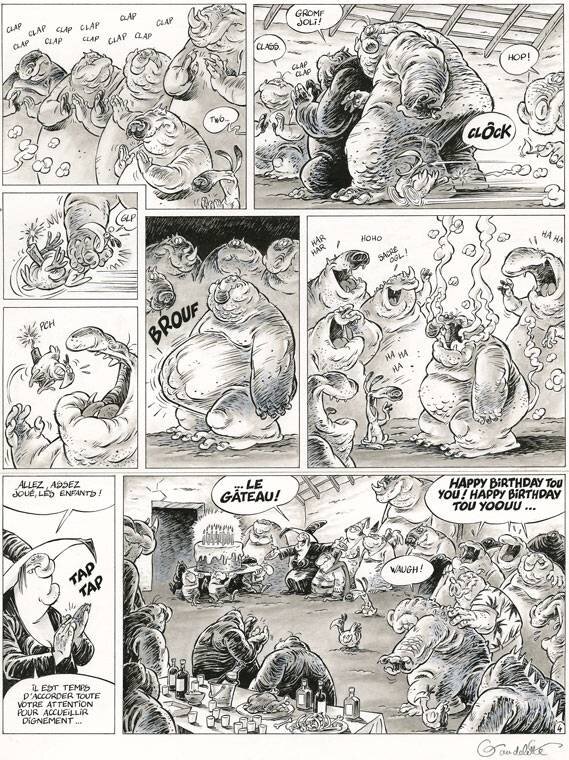Gaudelette - Radada 3 Une bonne ambiance pl4 - Comic Strip