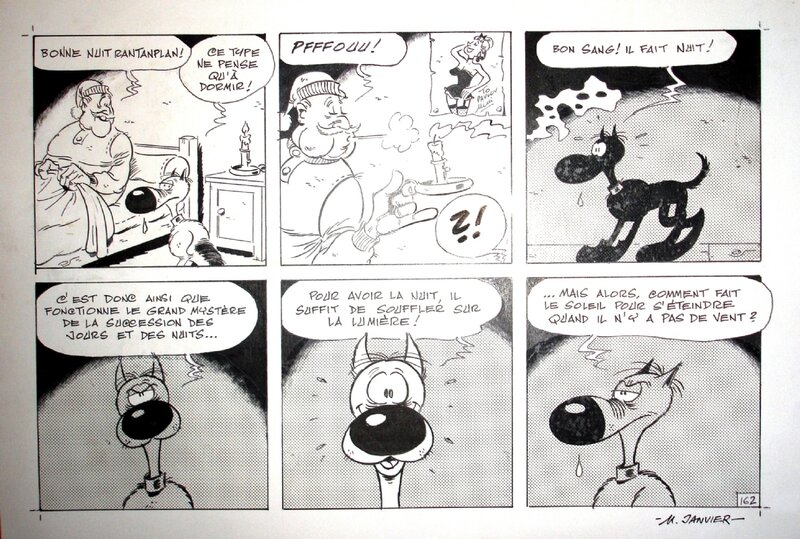 Janvier Michel - Rantanplan - Gag 162 - Comic Strip