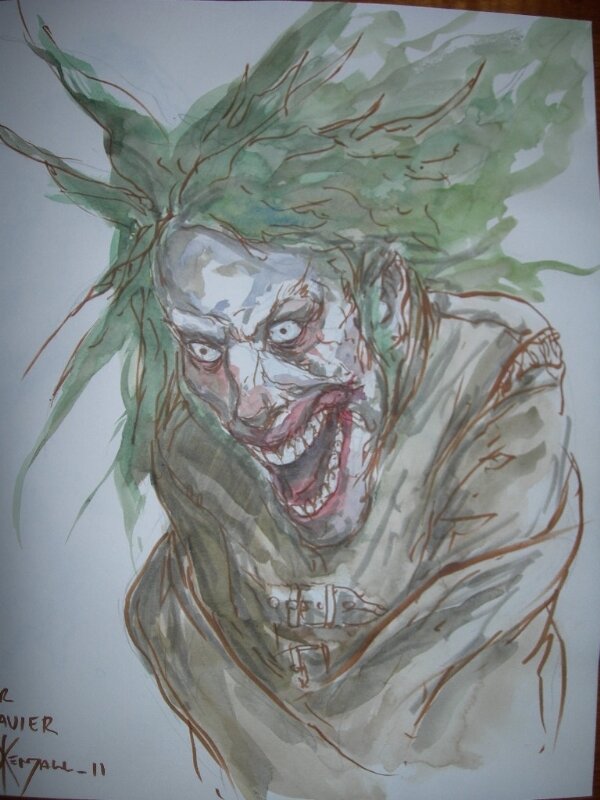Joker par Dave Kendall - Dédicace