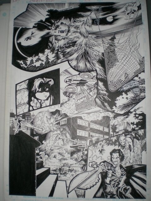 Kirby Juvaun J. - GEN BOOTLEG - Spiderman - Planche originale