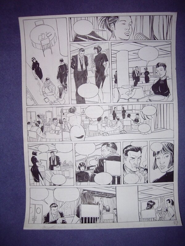 Koeniguer, Bushido, planche - Comic Strip