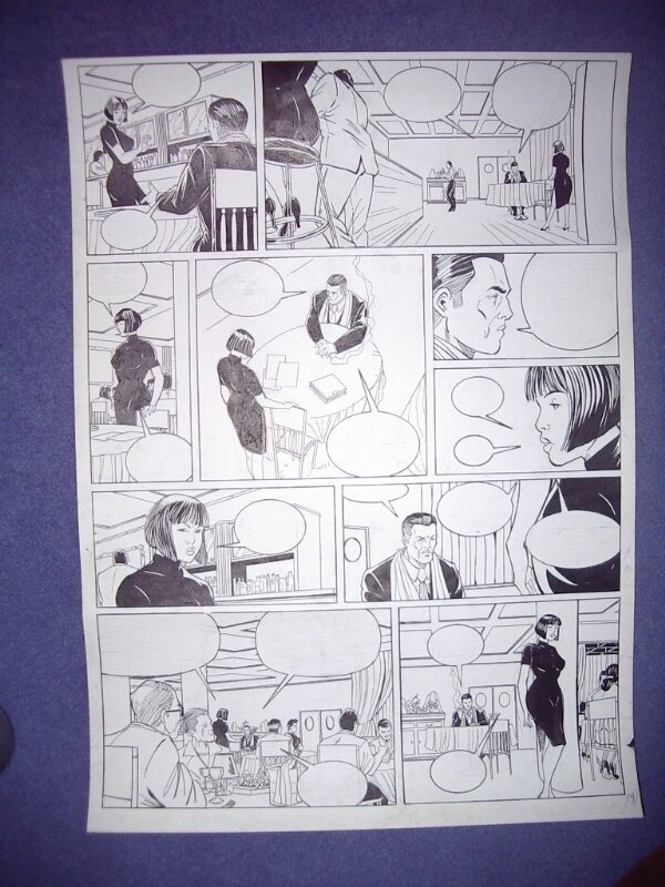 Koeniguer, Bushido, planche - Comic Strip