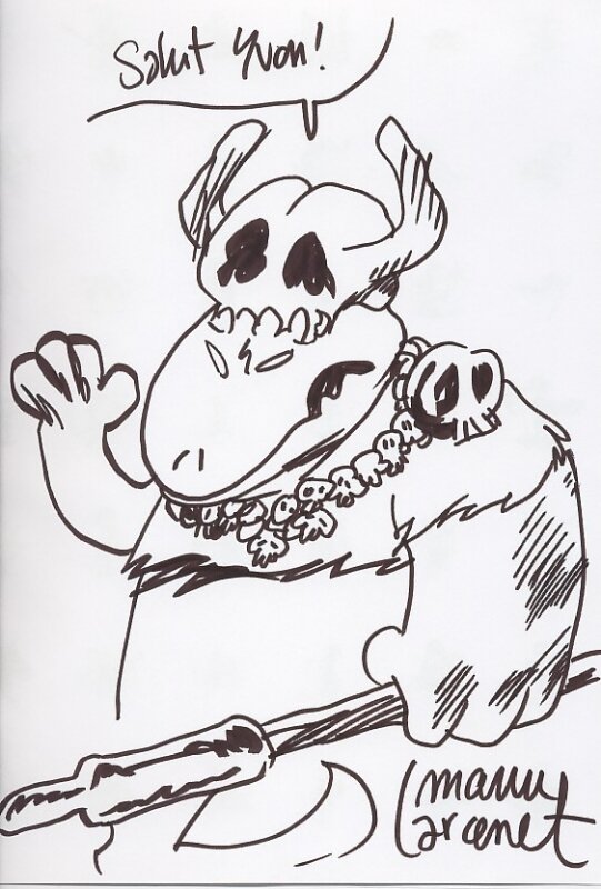Larcenet - Donjon - Sketch