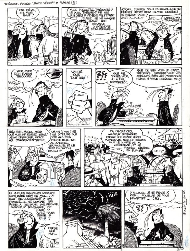 Le Gall / Théodore Poussin - Comic Strip