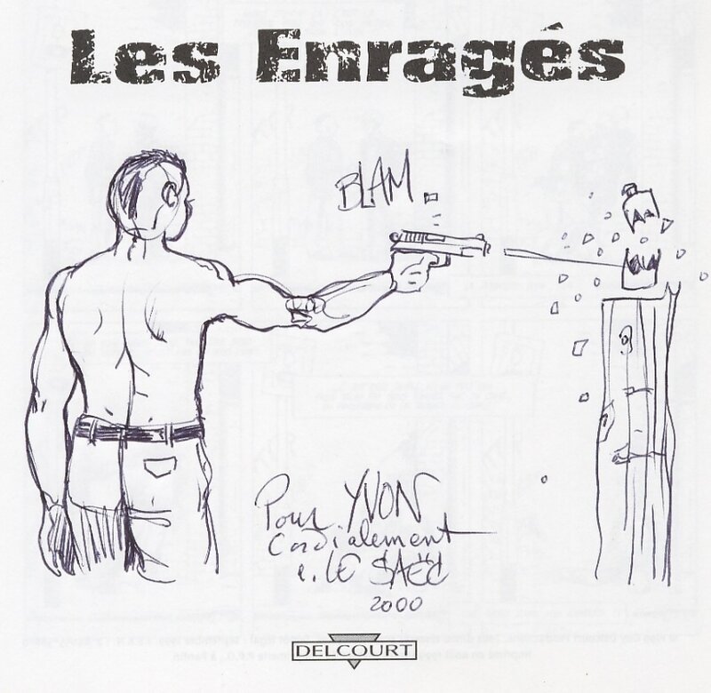 Le SAEC - Enragés by Erwan Le Saëc - Sketch