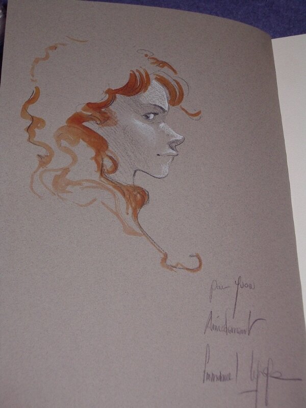 Lepage - Voyages d'Anna - Sketch