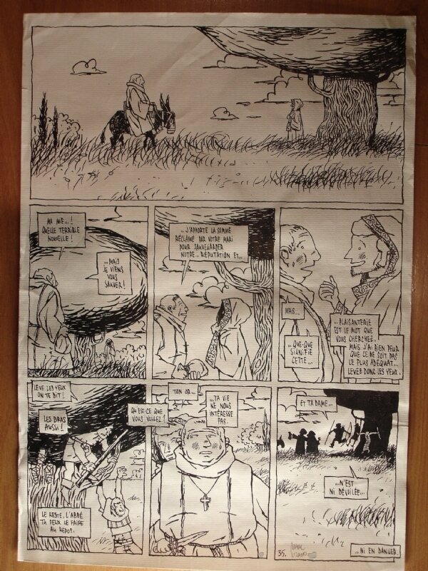 Lizano Marc - Robin de Sherwood - Comic Strip
