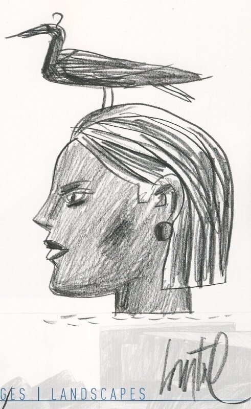 Loustal - Fusain - Sketch