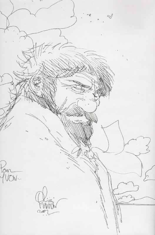 Martin Olivier - Sang et encre - Sketch